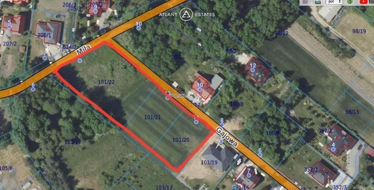 Działka budowlana Malin