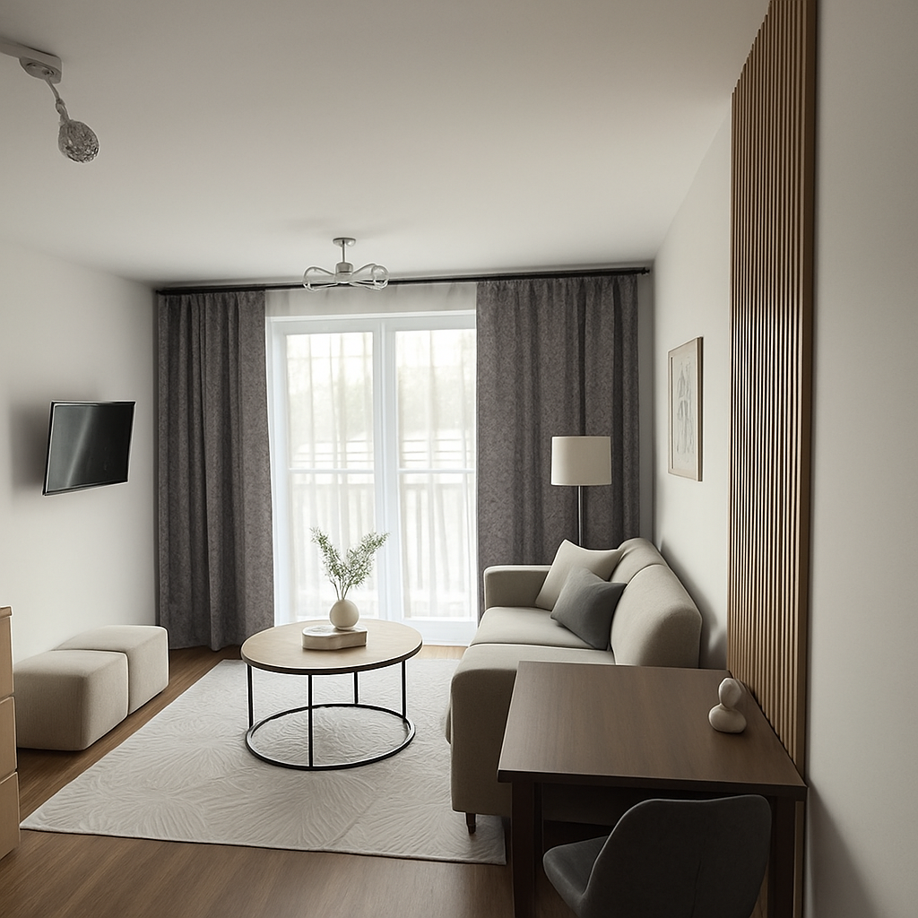 2-pokojowe mieszkanie w nowym budynku