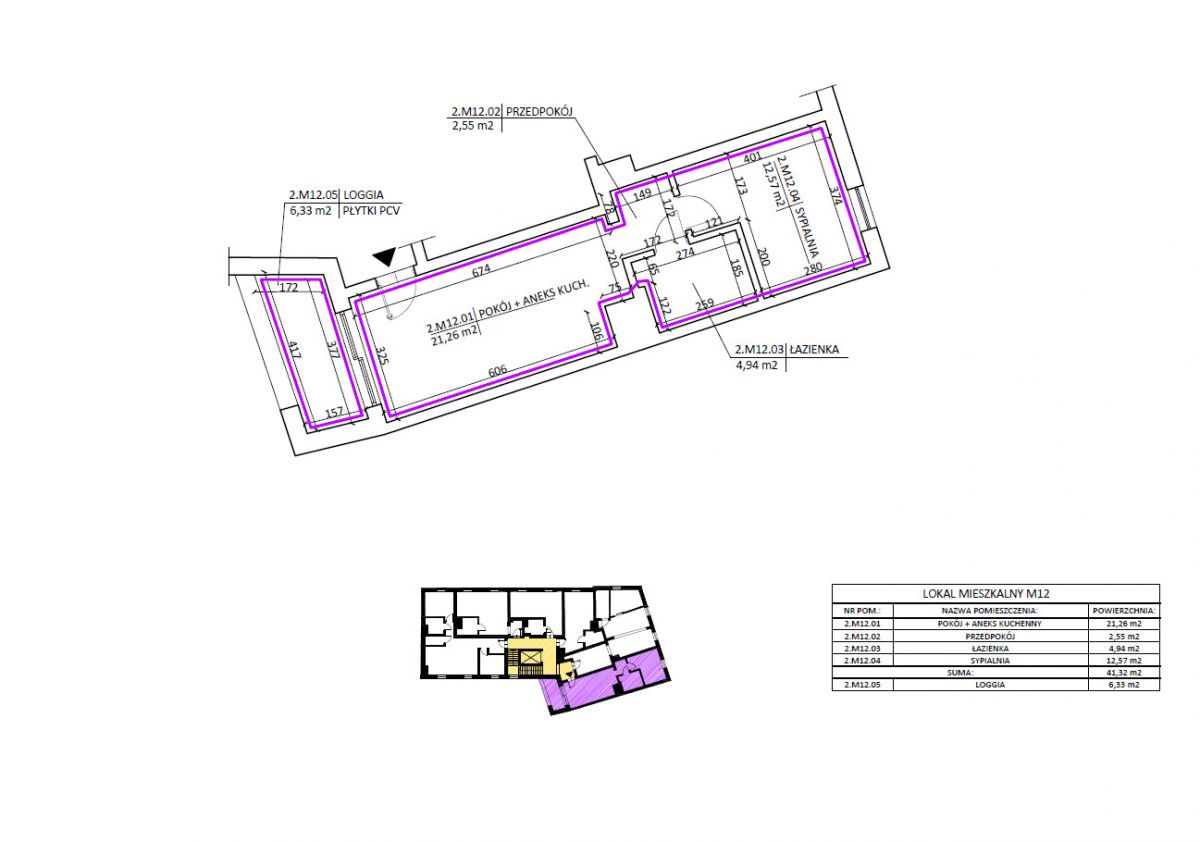 Appartamento - 2 stanze - 41 m² - ascensore - via Kalwaryjska Kraków Stare Podgórze