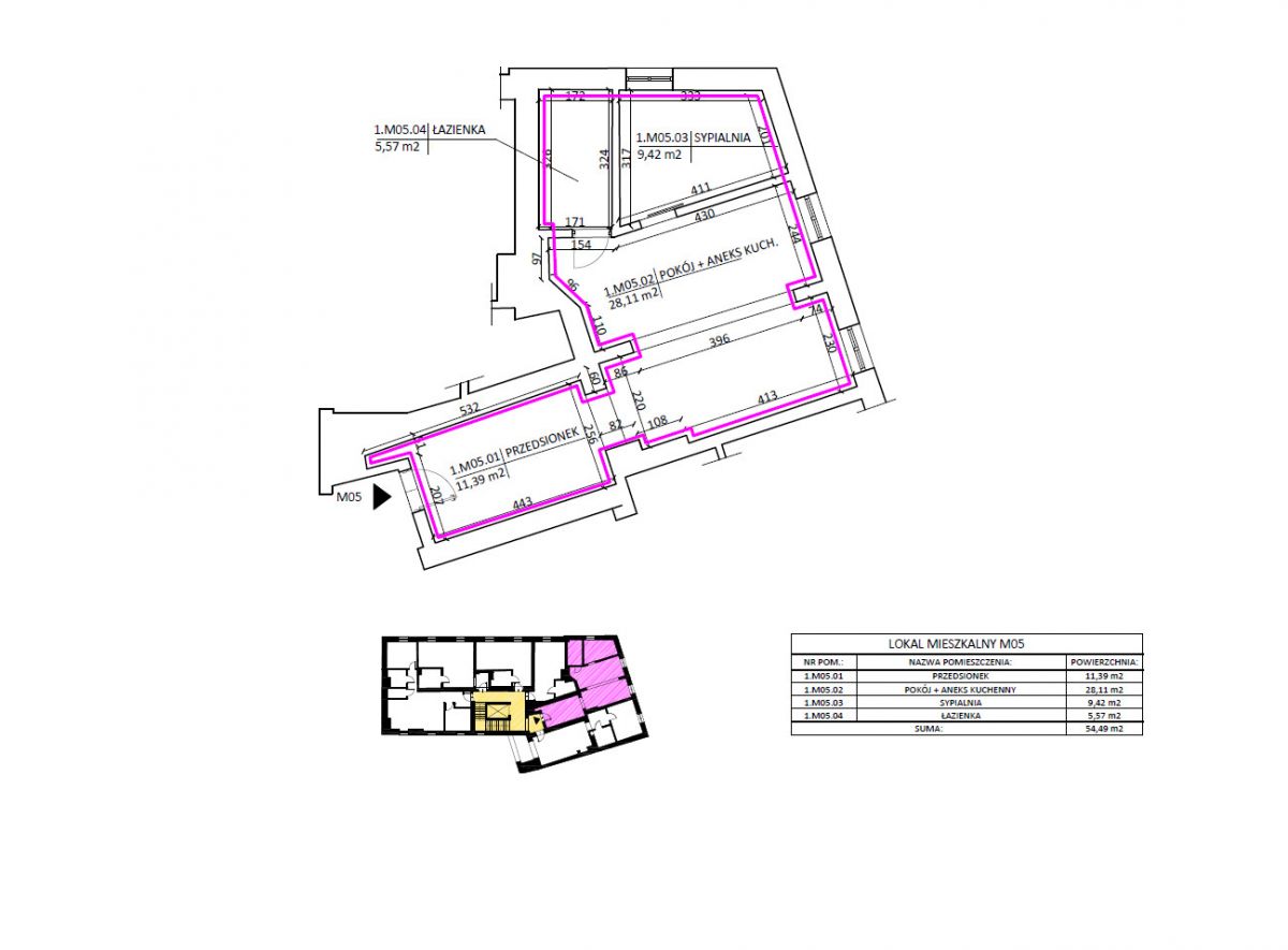 Apartment - 2 rooms - 54 m² - elevator - Kalwaryjska St. Kraków Stare Podgórze