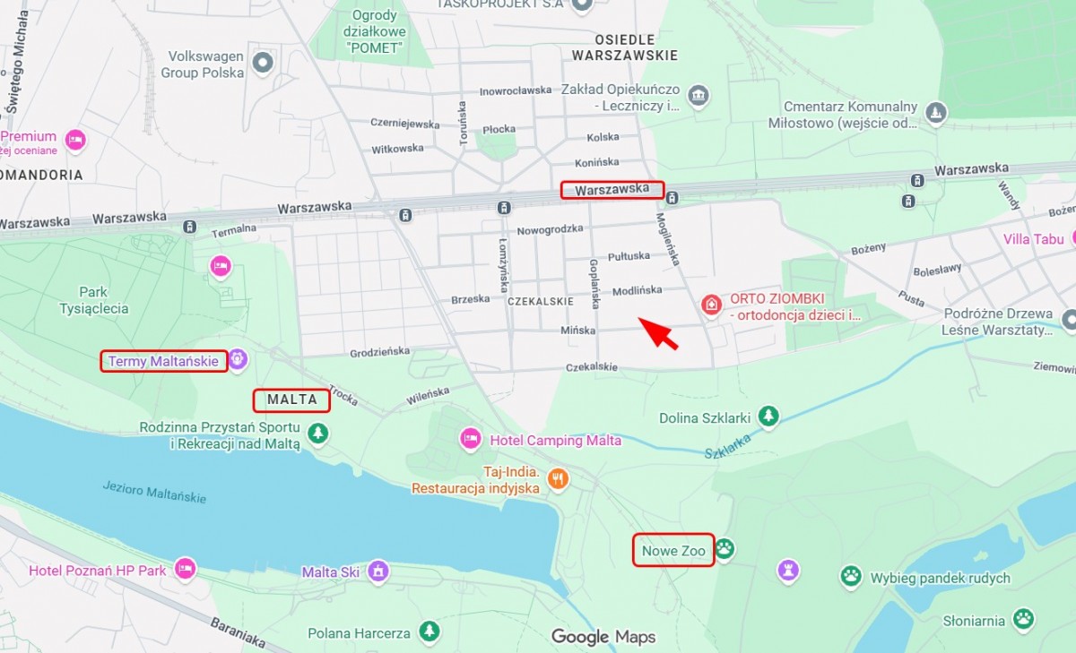 Mieszkanie - 964 m² - ul. Mińska Poznań Antoninek