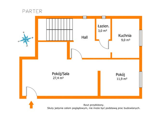 Будинок - 4 кімнати - 131 м² - вул. Надбрежна Легниця