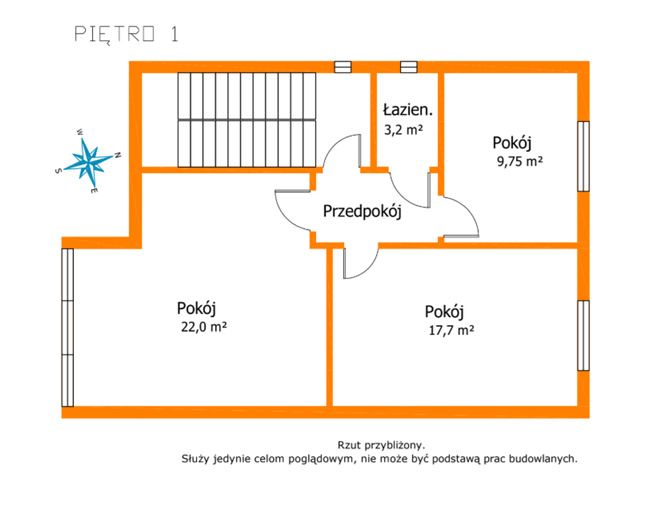 Будинок - 4 кімнати - 131 м² - вул. Надбрежна Легниця