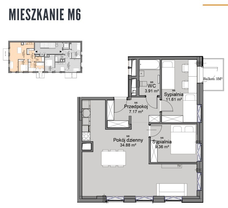 Appartamento - 3 camere - 67 m² - ascensore - via Kleszczowa Varsavia Włochy Stare Włochy