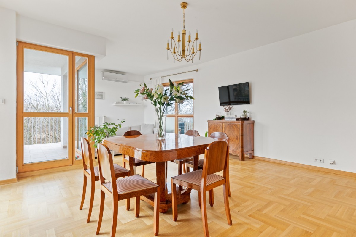 Mieszkanie - 4 pokoje - 118 m² - winda - ul. Powsińska Warszawa Mokotów Sielce