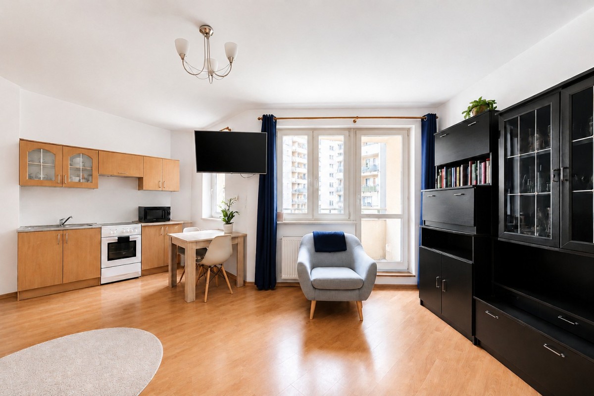 Mieszkanie - 1 pokój - 33 m² - winda - ul. Pejzażowa Warszawa Mokotów