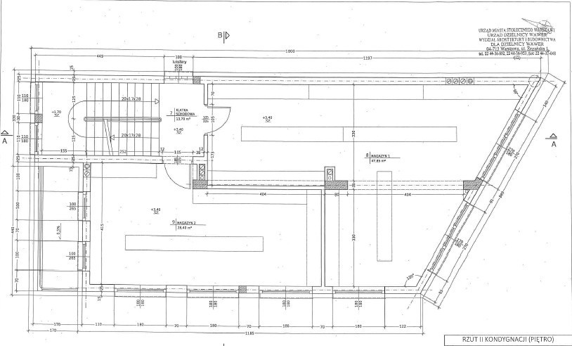 Obiekt - 340 m² - ul. Stoczniowców Warszawa