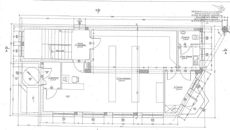 Obiekt - 340 m² - ul. Stoczniowców Warszawa