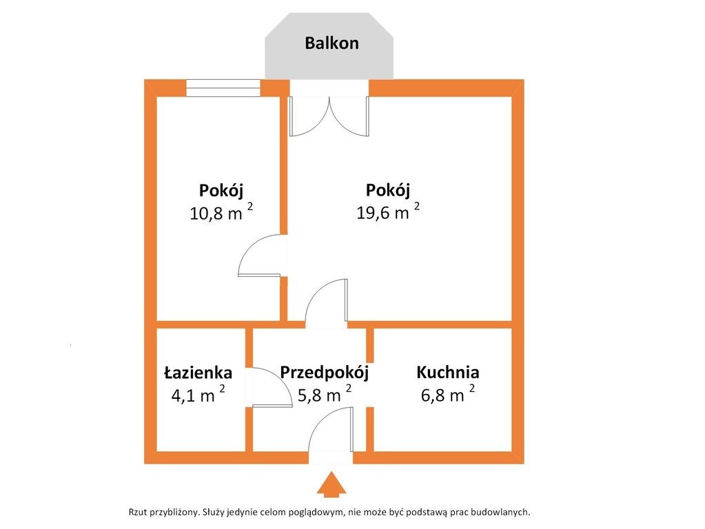 Mieszkanie - 2 pokoje - 47 m² - ul. Marynin Warszawa Bemowo