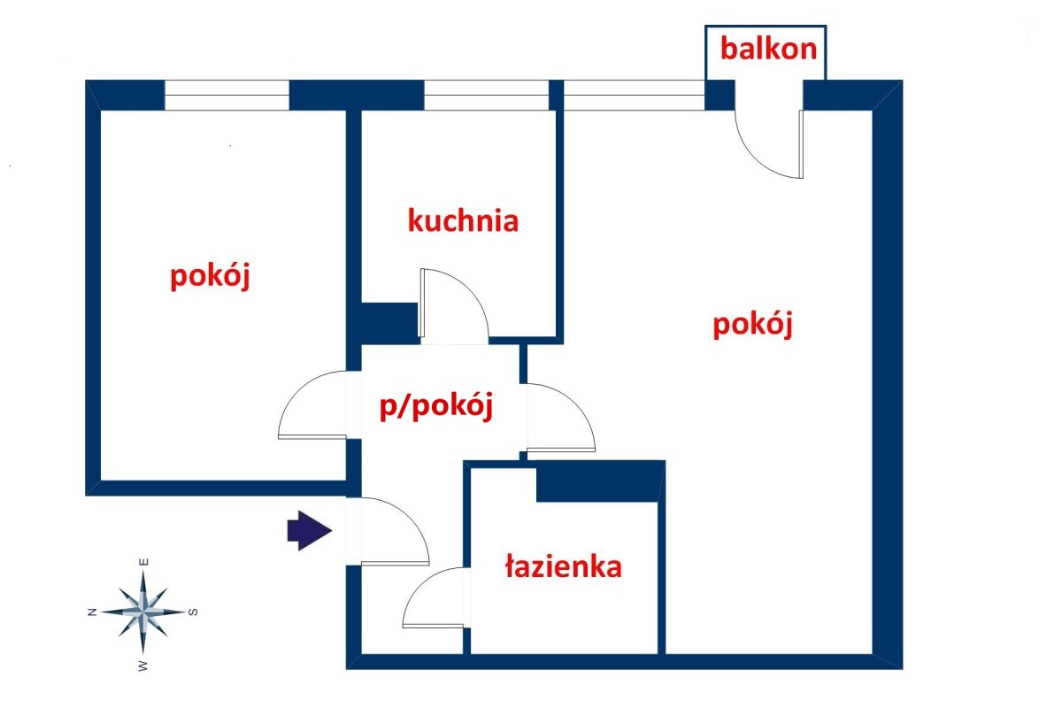 Mieszkanie - 2 pokoje - 38 m² - ul. Jana Kochanowskiego Warszawa Bielany
