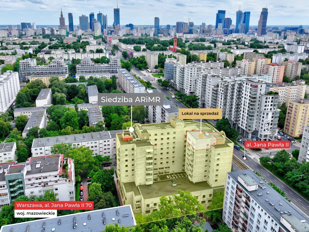 Mieszkanie - 5 pokoi - 110 m² - al. Aleja Jana Pawła II Warszawa Śródmieście Muranów