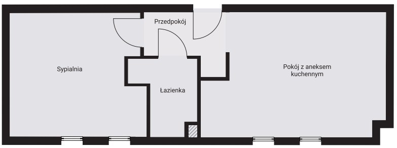 Mieszkanie - 2 pokoje - 46 m² - ul. Polna Duszniki-Zdrój