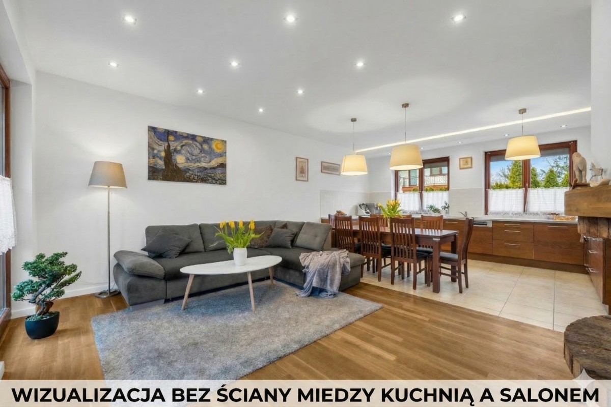 Dom - 5 pokoi - 196 m² - ul. Wał Miedzeszyński Warszawa Wawer