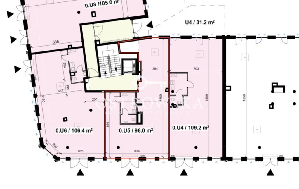 Lokal - 96 m² - winda - Angielska Grobla śródmieście