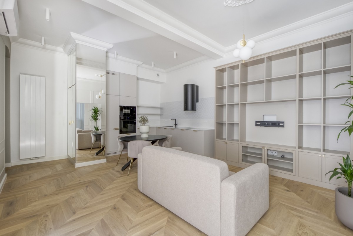 Mieszkanie - 3 pokoje - 56 m² - ul. Piękna Warszawa Śródmieście