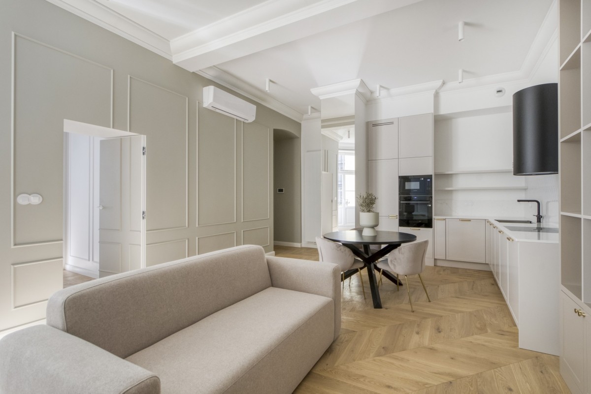 Mieszkanie - 3 pokoje - 56 m² - ul. Piękna Warszawa Śródmieście