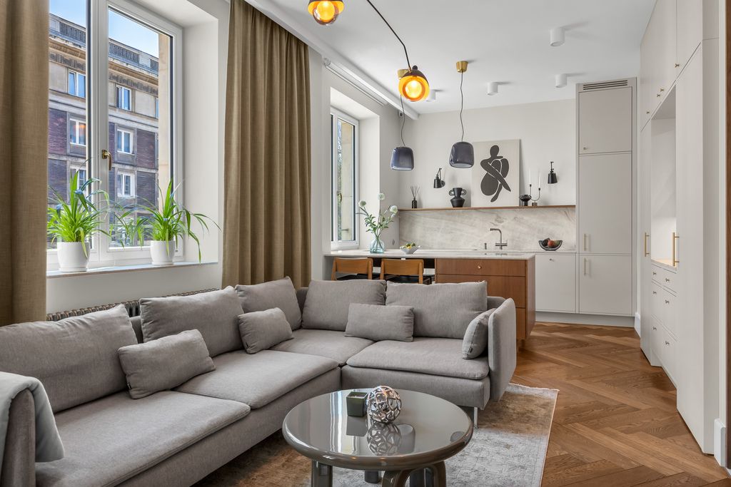Mieszkanie - 2 pokoje - 47 m² - winda - ul. Piękna Warszawa Śródmieście