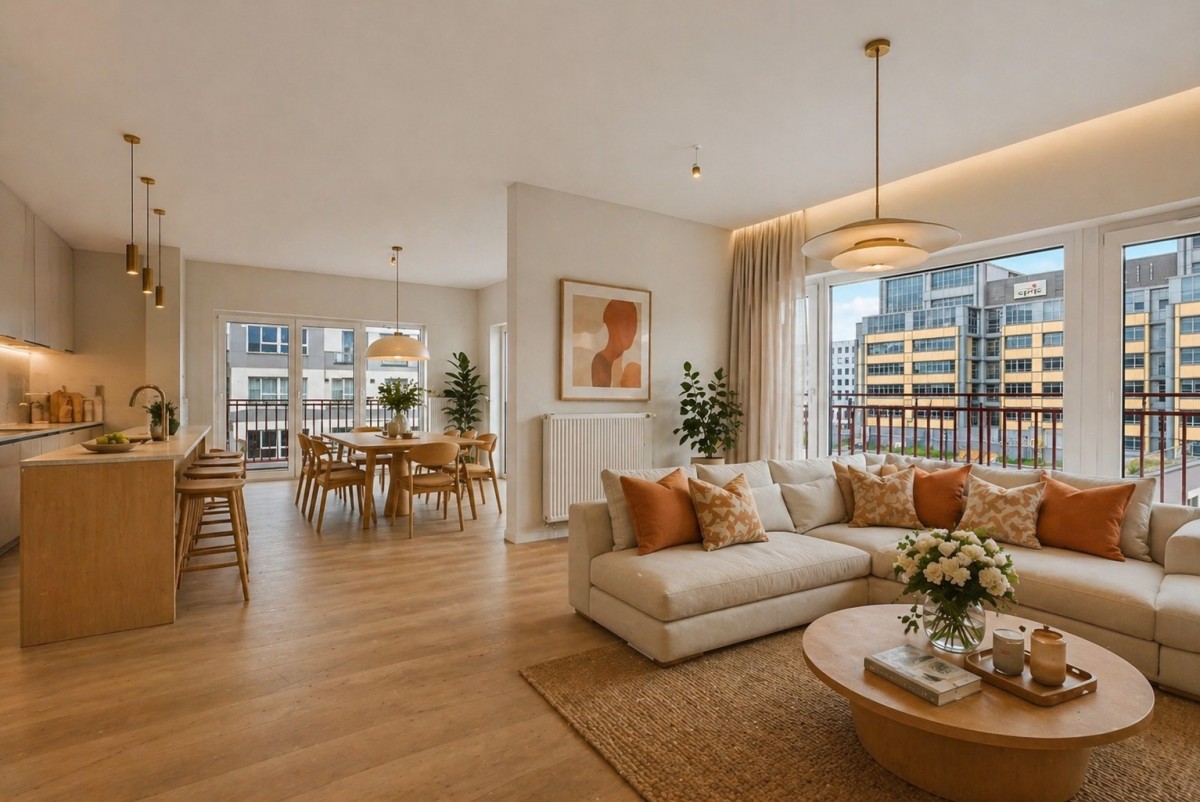 Mieszkanie - 4 pokoje - 106 m² - ul. Janusza Kurtyki Warszawa Mokotów