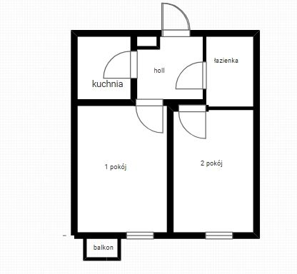 Mieszkanie - 2 pokoje - 37 m² - ul. Belwederska Warszawa Mokotów Stary Mokotów