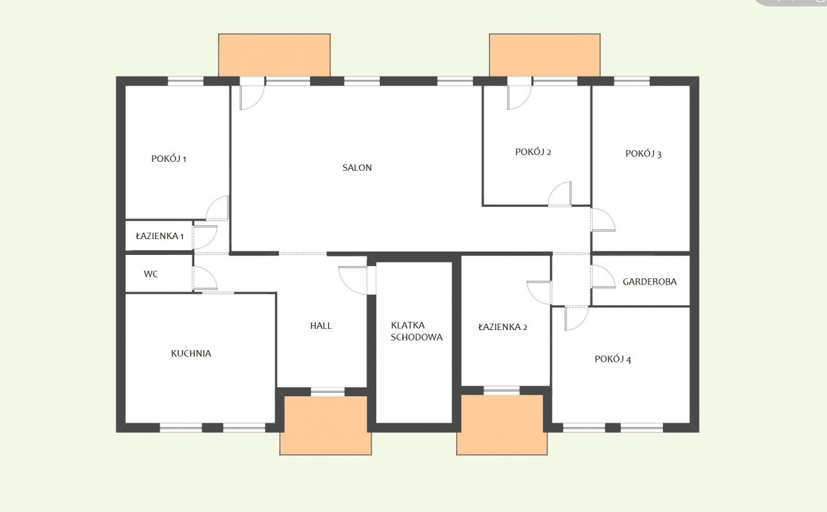 Obiekt - 5 pokoi - 184 m² - al. Aleja Komisji Edukacji Narodowej Warszawa Ursynów