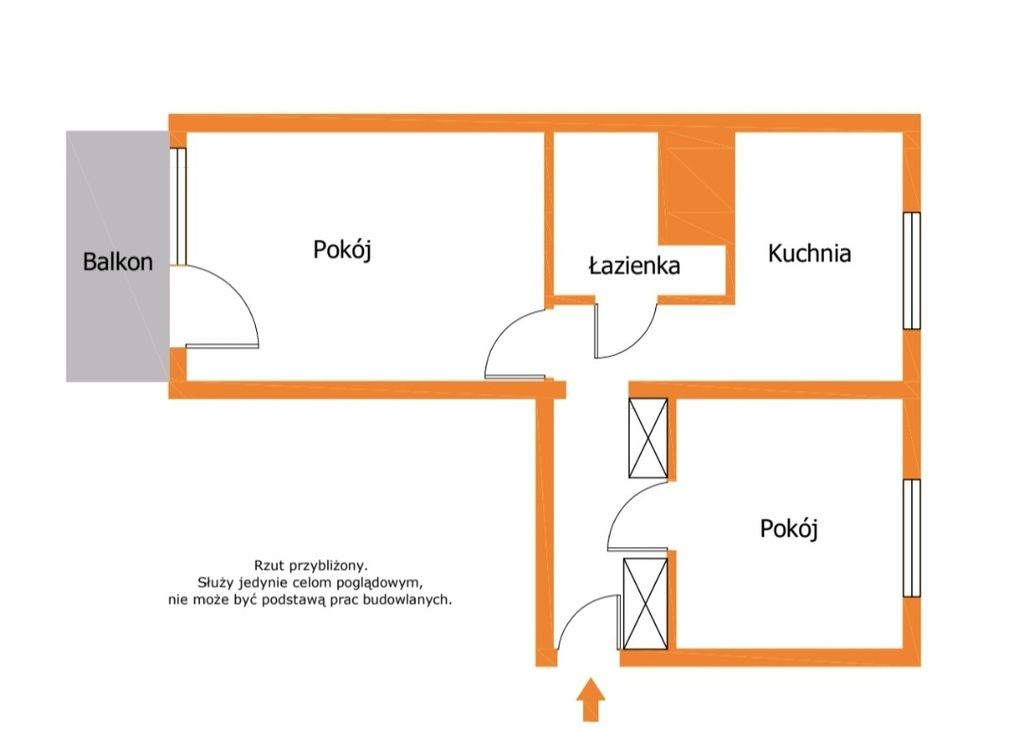 Mieszkanie - 2 pokoje - 50 m² - ul. Konstantego Ildefonsa Gałczyńskiego Kielce