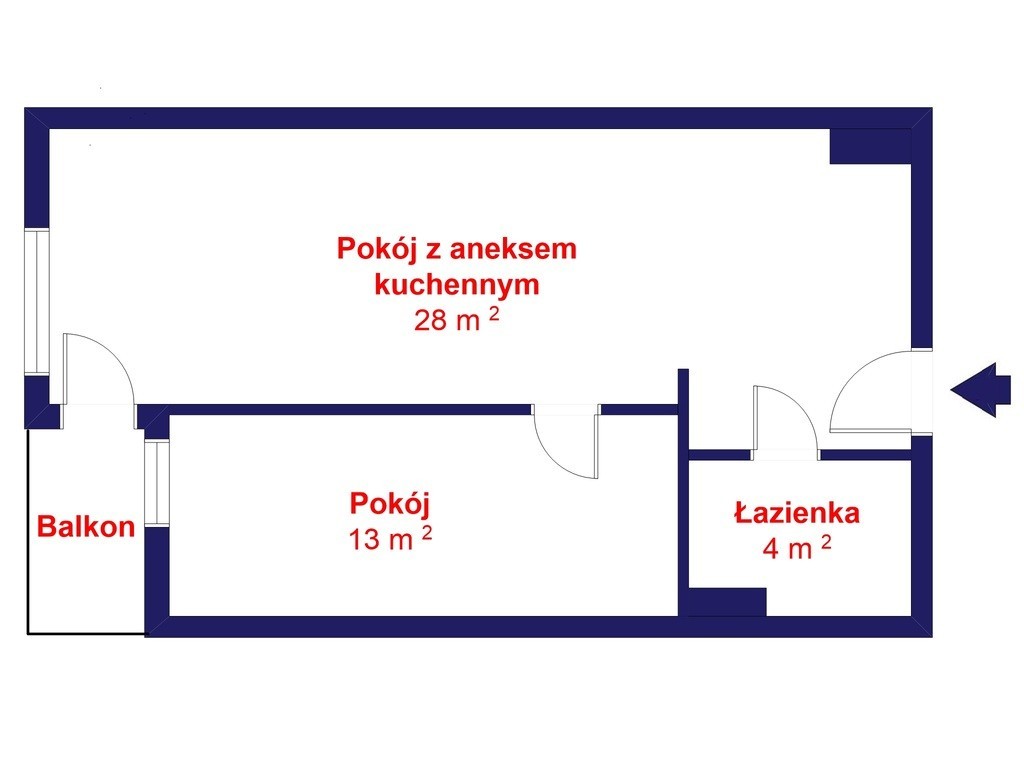 Mieszkanie - 2 pokoje - 48 m² - winda - ul. Obrońców Getta Grodzisk Mazowiecki