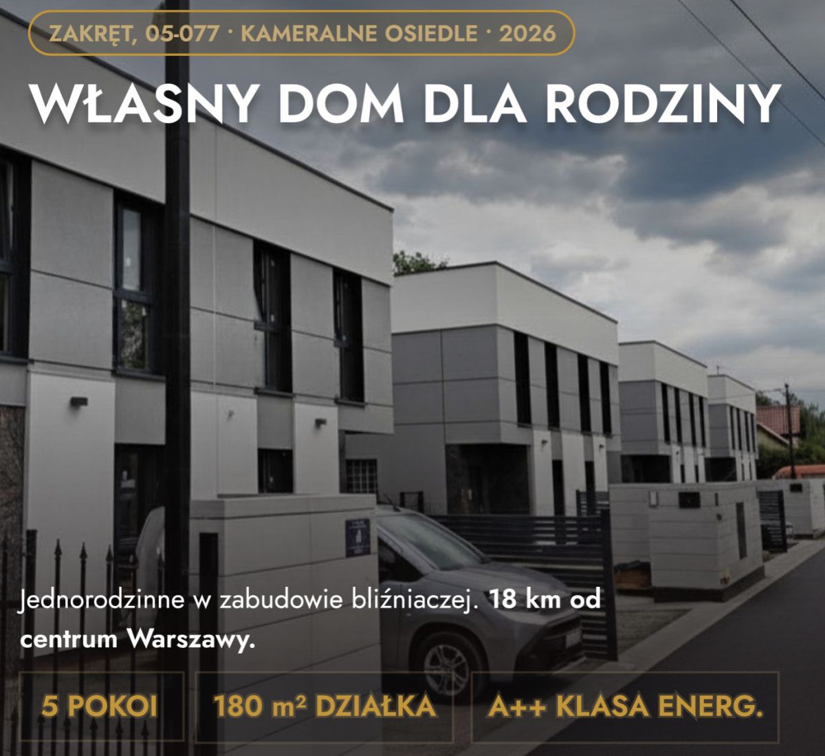 Dom - 5 pokoi - 97 m² - ul. Nowa Zakręt
