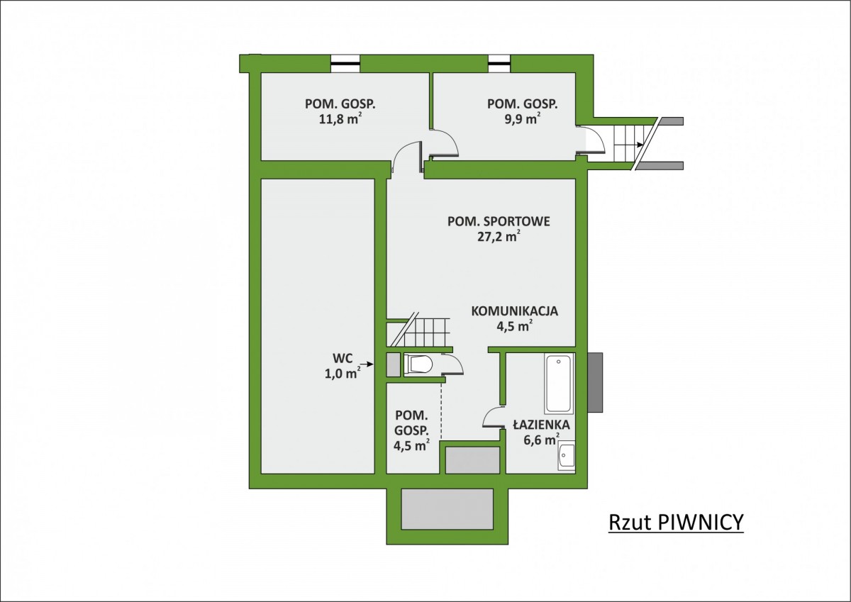 Dom - 6 pokoi - 331 m² - ul. Aleksandra Dyżewskiego Warszawa Mokotów Siekierki