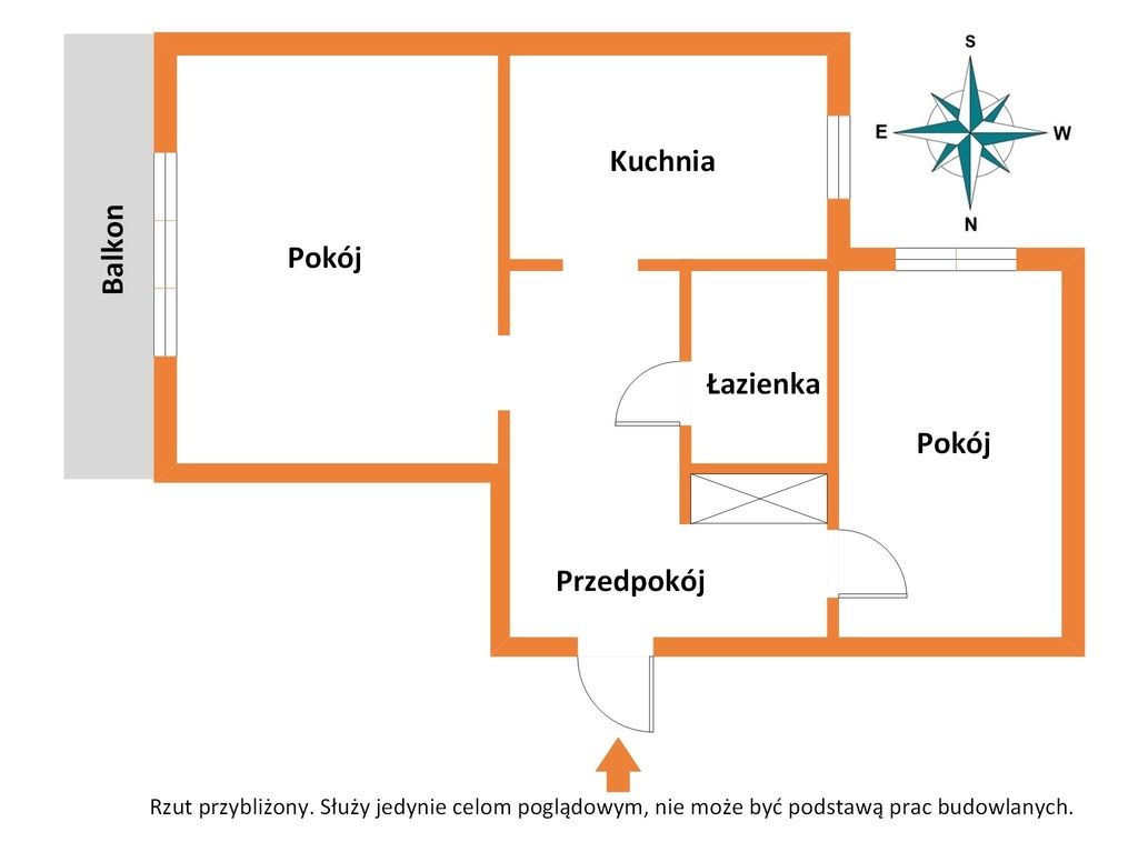 Mieszkanie - 2 pokoje - 51 m² - ul. Legionowa Aleksandrów Łódzki