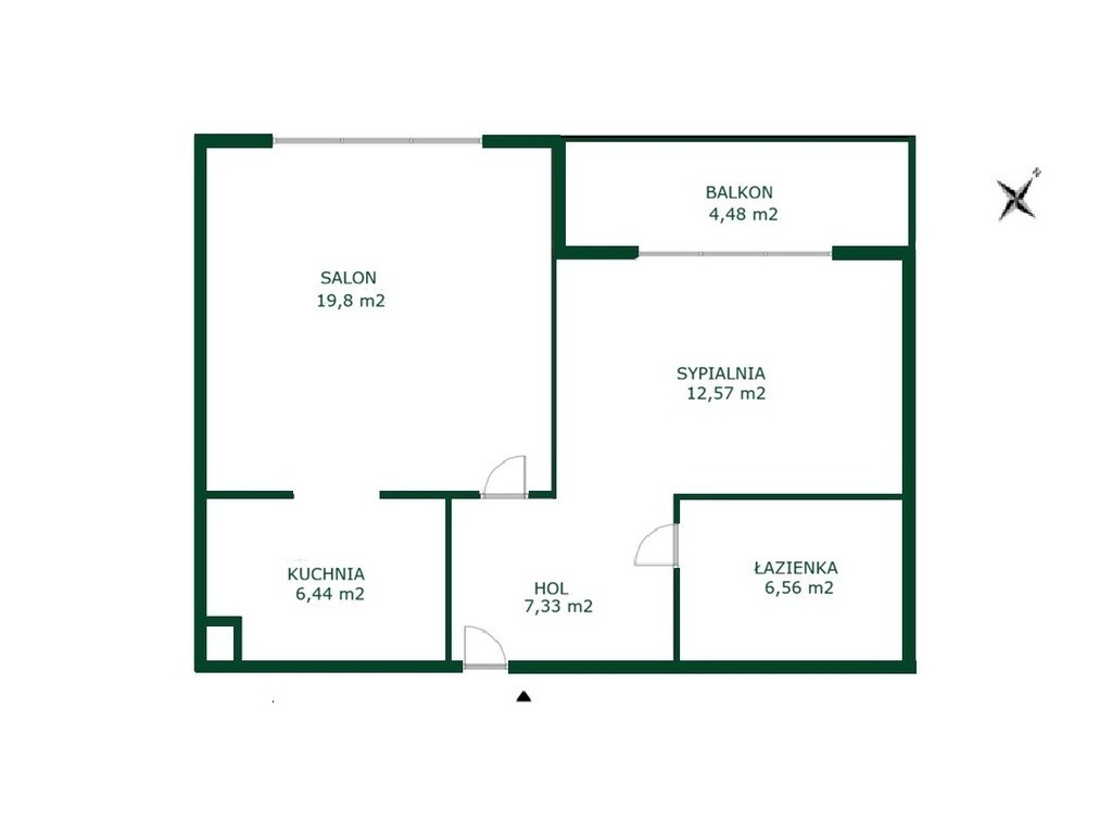 Apartamento - 2 habitaciones - 54 m² - ascensor - c/ Lipowa Pruszków