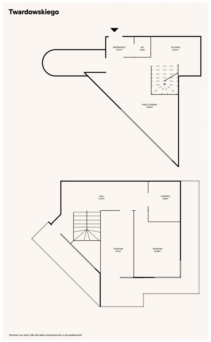 Apartment - 3 rooms - 69 m² - Twardowskiego St. Kraków Ludwinów