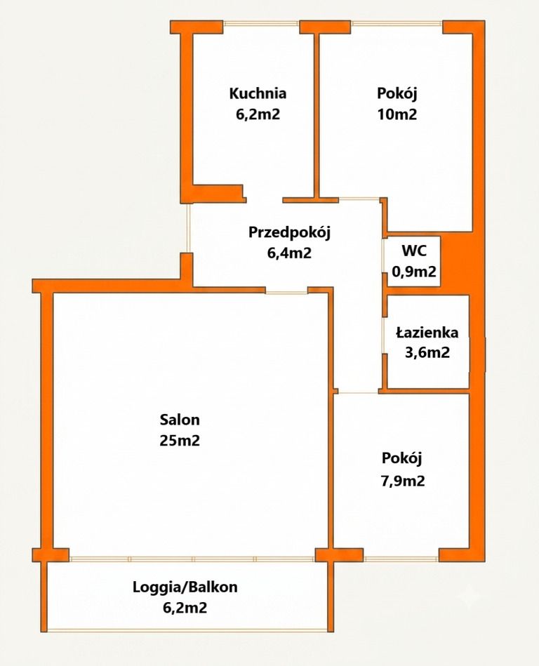 Apartment - 3 rooms - 60 m² - Szkolna Street Grodzisk Mazowiecki