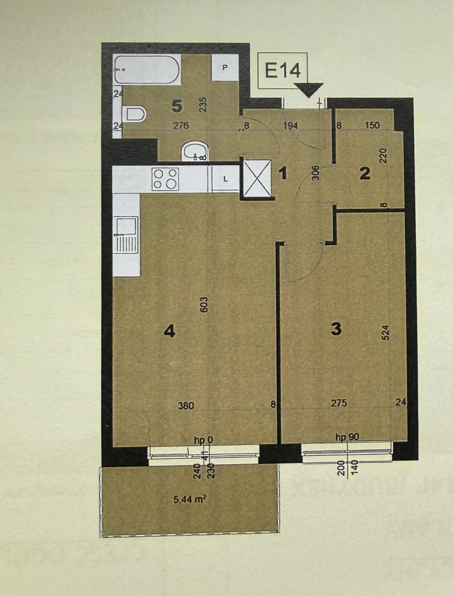 Appartamento - 2 stanze - 47 m² - via Jasielska Poznań Podolany
