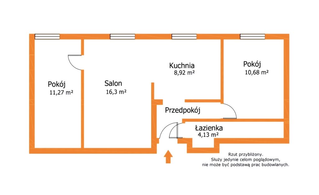 Apartamento - 3 habitaciones - 64 m² - c. Skwerowa Sosnowiec