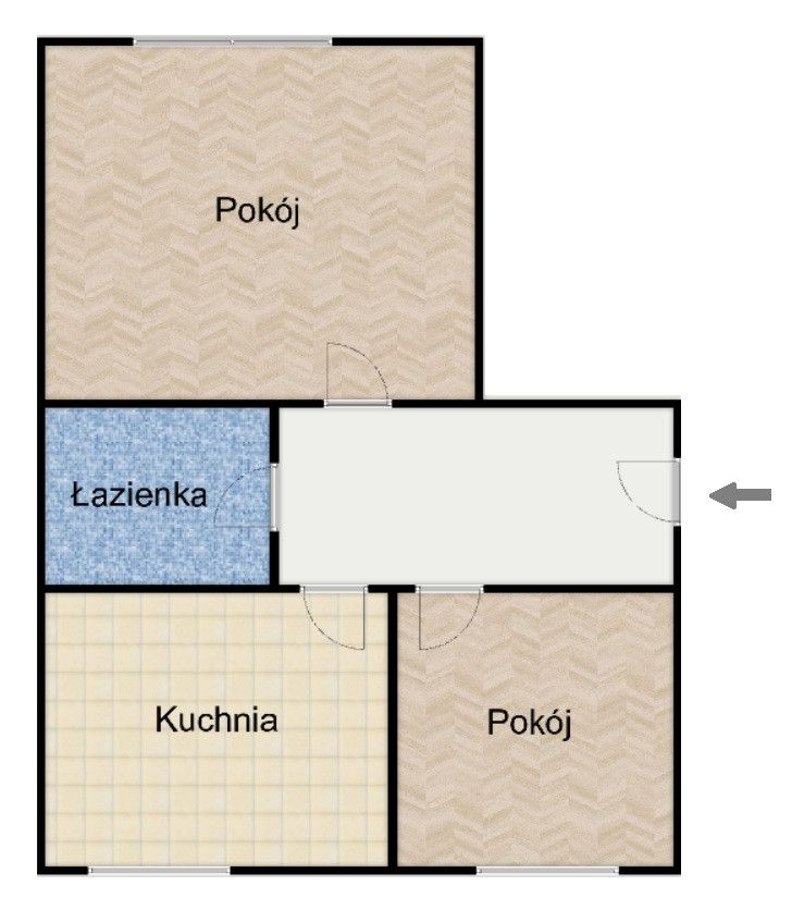 Appartamento - 2 stanze - 44 m² - via Grójecka Varsavia Ochota Rakowiec