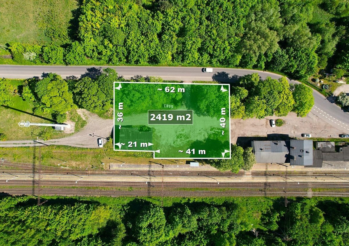 Plot - 2419 m² - Skibno