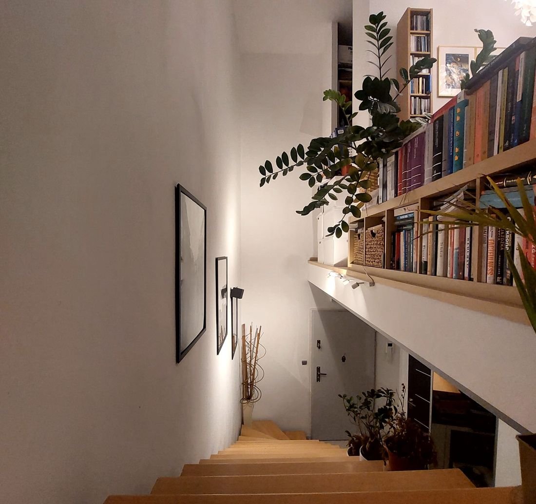 Duplex apartment with air conditioning and garage