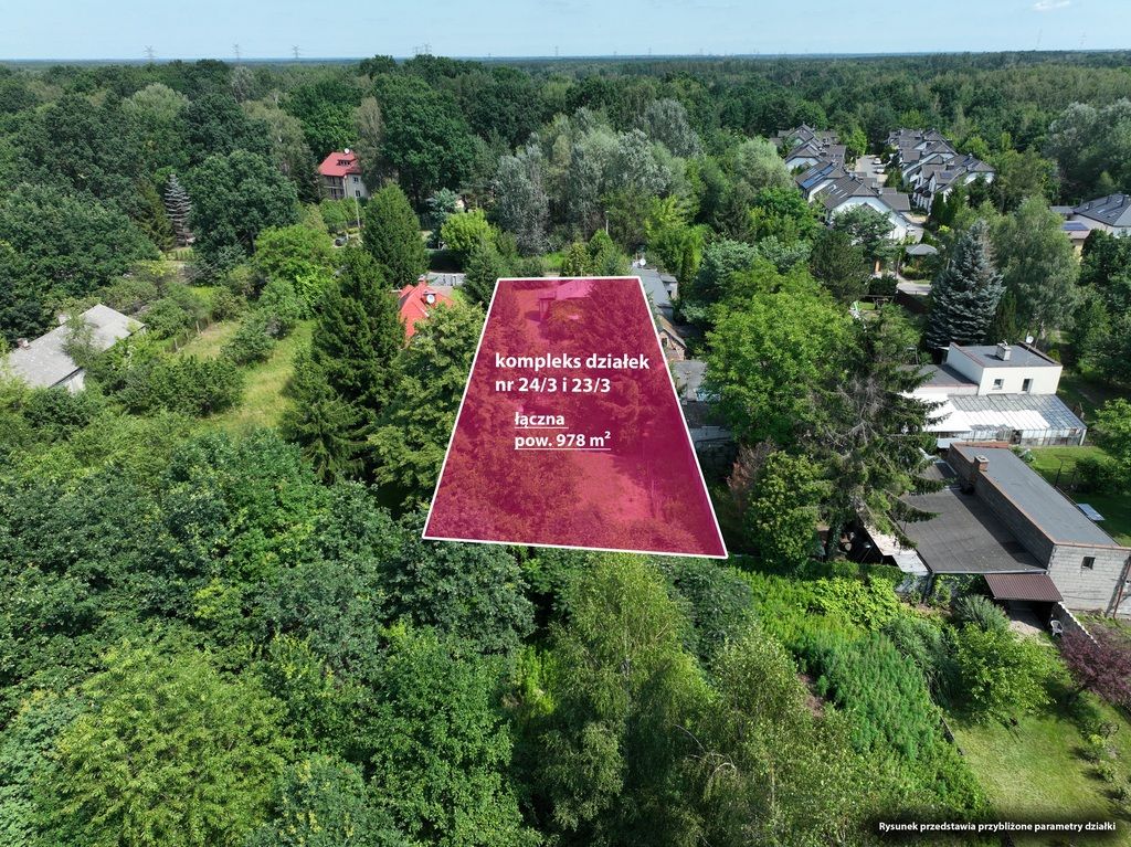 Plot - 979 m² - ul. Loteryjki Warsaw Bielany