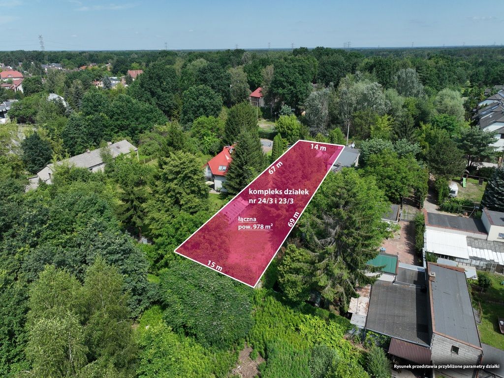 Plot - 979 m² - ul. Loteryjki Warsaw Bielany
