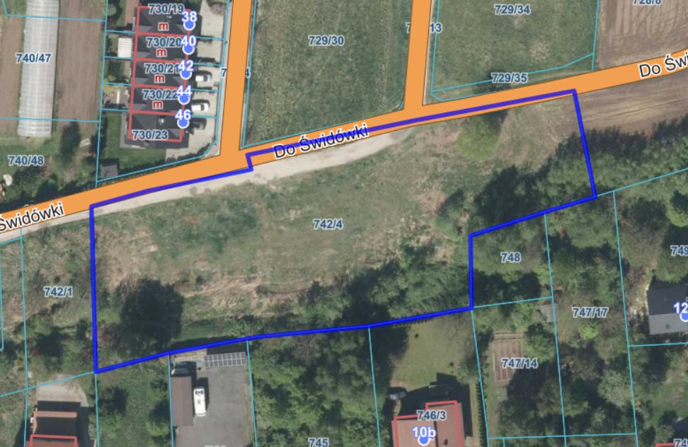 토지 - 4014 m² - ul. Do Świdówki Wieliczka