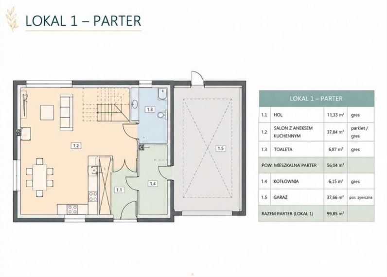 토지 - 1240 m² - ul. Tataraku Baszkówka