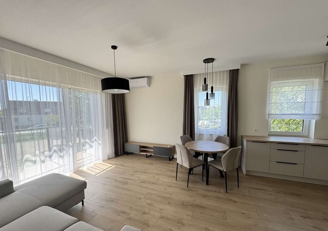 Nowoczesne 2-pokojowe mieszkanie na wynajem w Fabrycznej, 46 m²