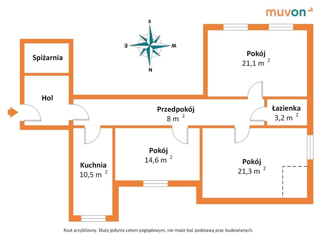 Appartamento - 3 stanze - 156 m² - ascensore - via Santa Teresa del Bambin Gesù Łódź Bałuty