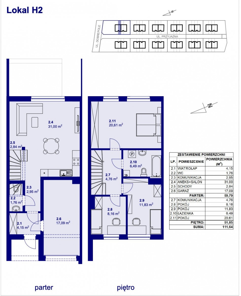 House - 4 rooms - 112 m² - Przyjazna St. Poznań