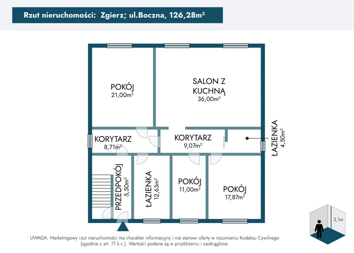 House - 4 rooms - 381 m² - Boczna Street Zgierz Proboszczewice