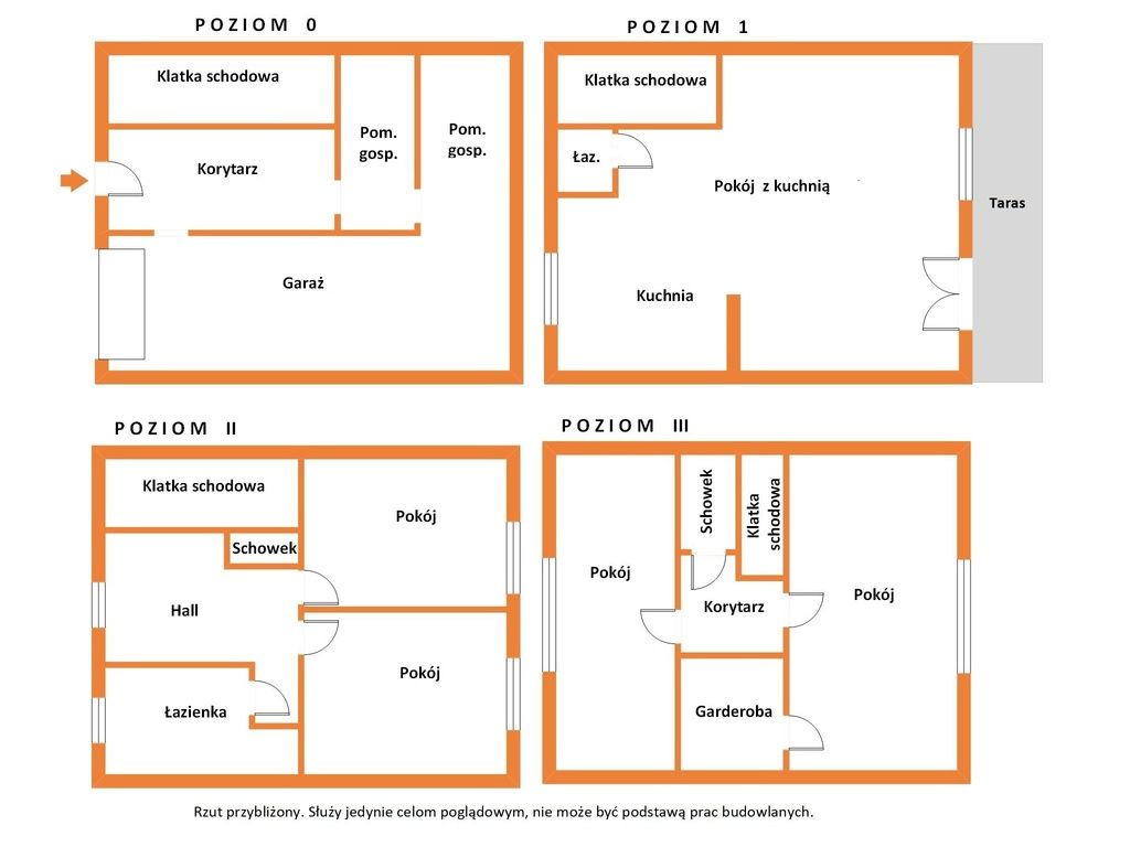 Дом - 5 комнат - 220 м² - ул. Плоцка, Лодзь Гурна