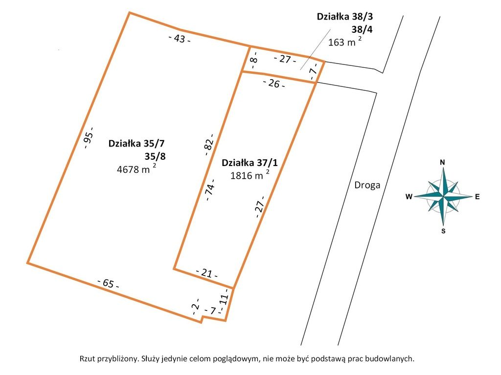 Terreno - 6693 m² - calle Cmentarna Piotrków Trybunalski