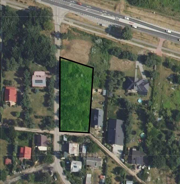 Działka - 2078 m² - ul. Nadwiślańska Skierdy