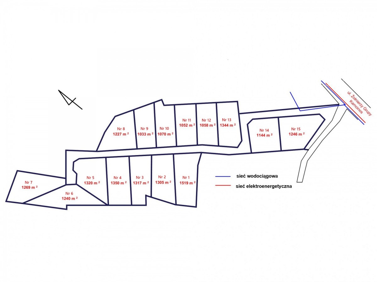 Terreno - 21500 m² - via Soldati del Gruppo Kampinos Budy Zosine