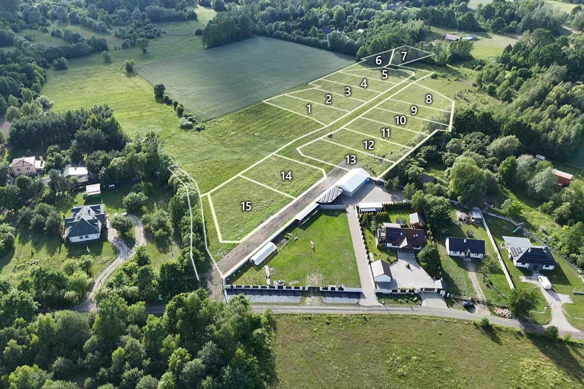 Terreno - 21500 m² - via Soldati del Gruppo Kampinos Budy Zosine